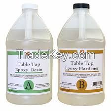 Epoxy Resin 1 Gallon Kit. for Super Gloss Coating, Table tops etc