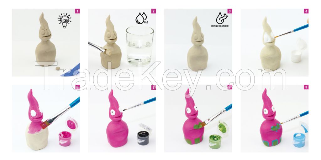 EASY WAY TO MAKE CRAFT KIT A NEW CLAY FIGURES-FANTASY CLAY FIGURES