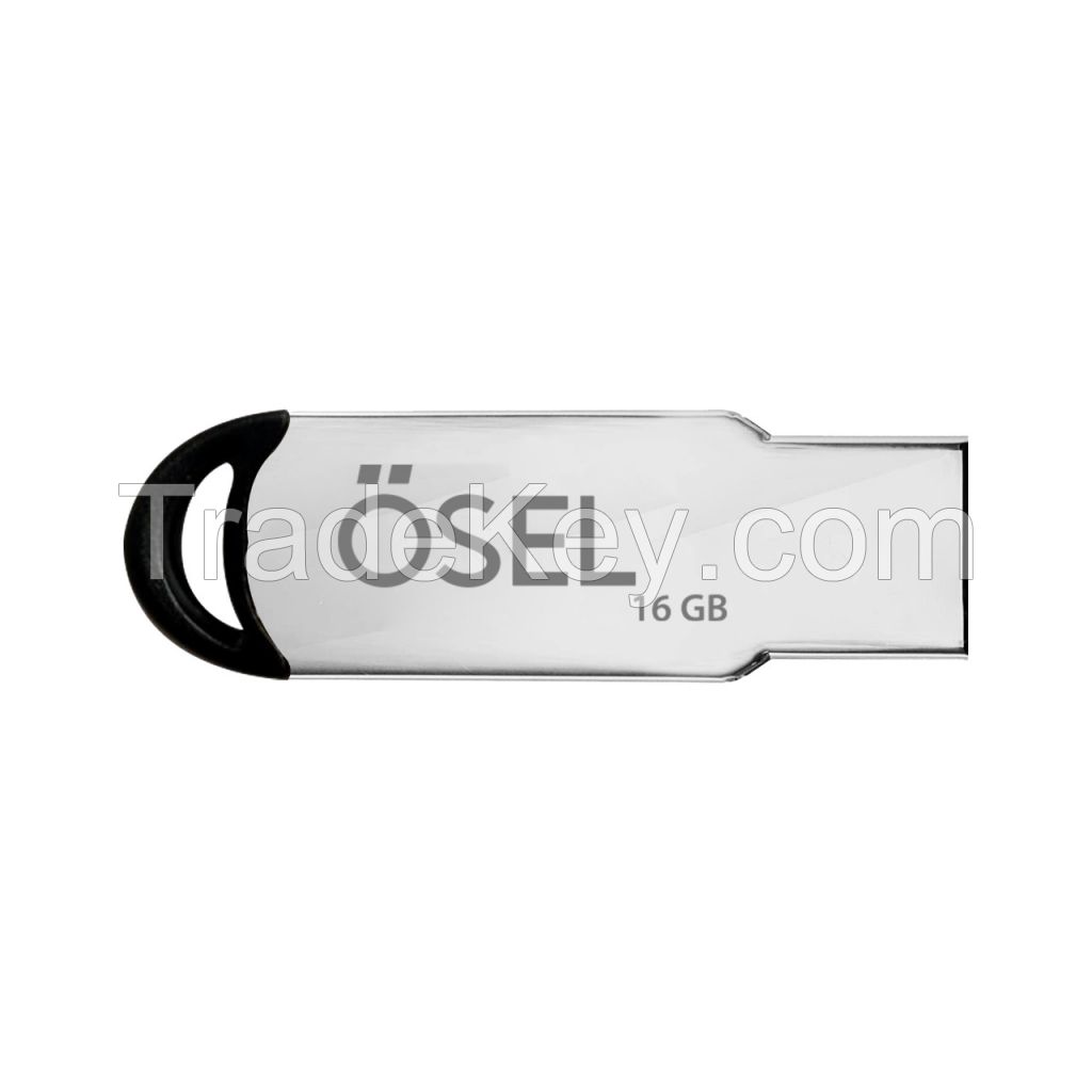 16/32/64GB SILVER/GOLDEN MINI USB 2.0 FLASH DRIVE