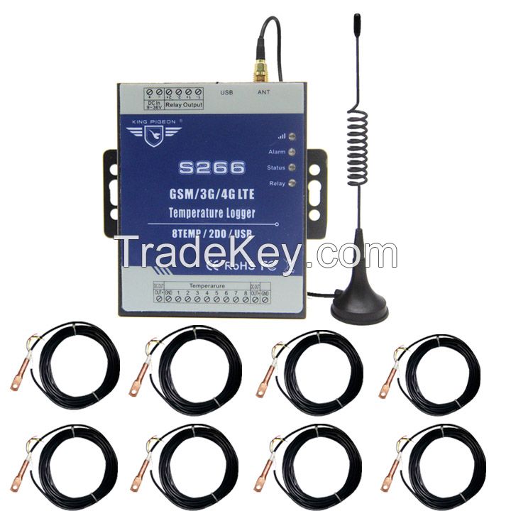 S266 GSM/3G/4G Modbus MQTT Temperature Data Logger IOT Gateway