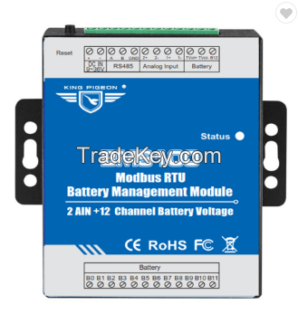 Bms100 Battery Monitoring Io Module (measure 12 Battery, 2v6v12v)