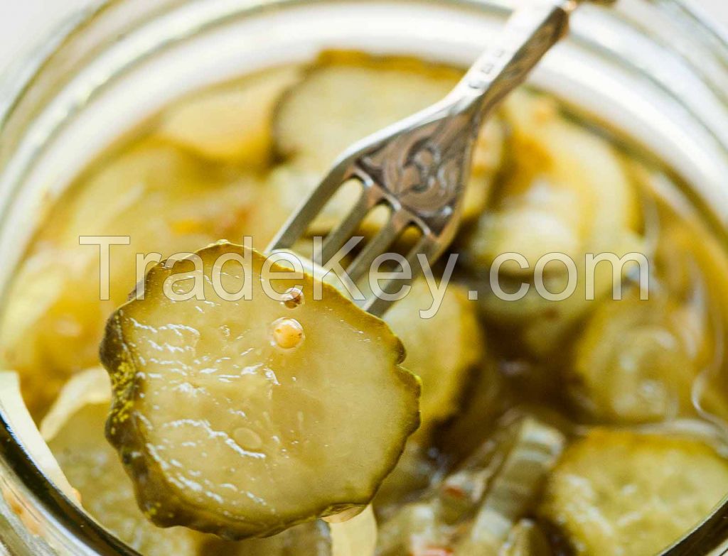 Pickled Cucumber Slices