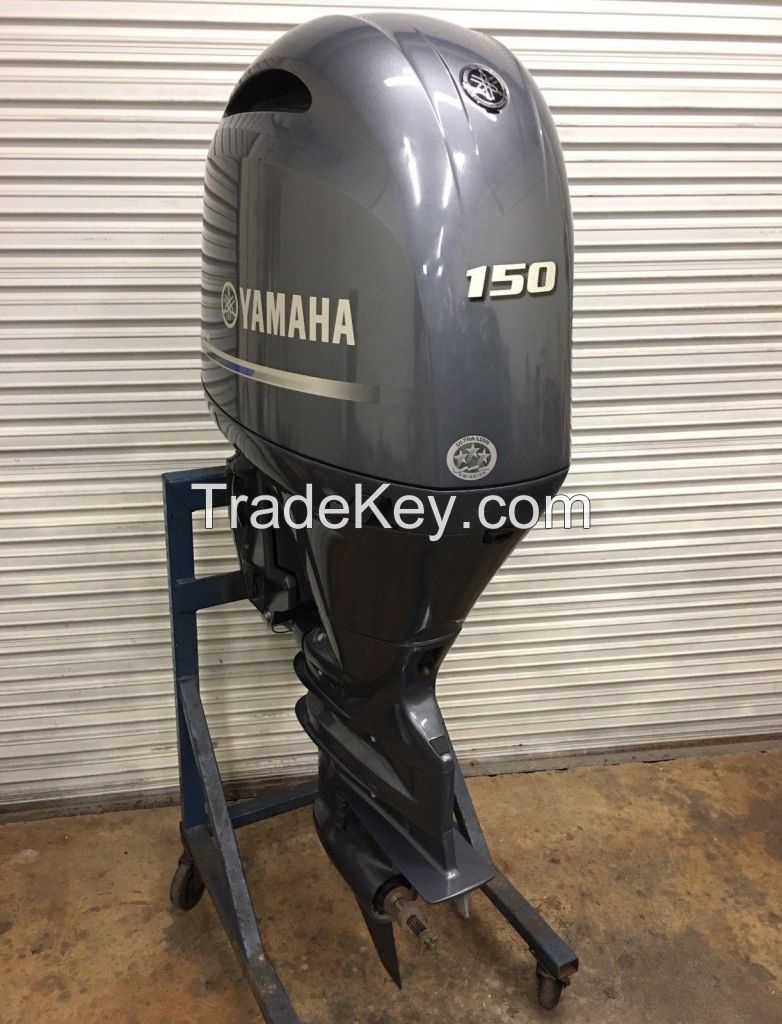 Used Yamaha 150HP 4-Stroke Outboard Motor Engine