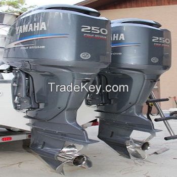 Used Yamaha 250HP 4-Stroke Outboard Motor Engine