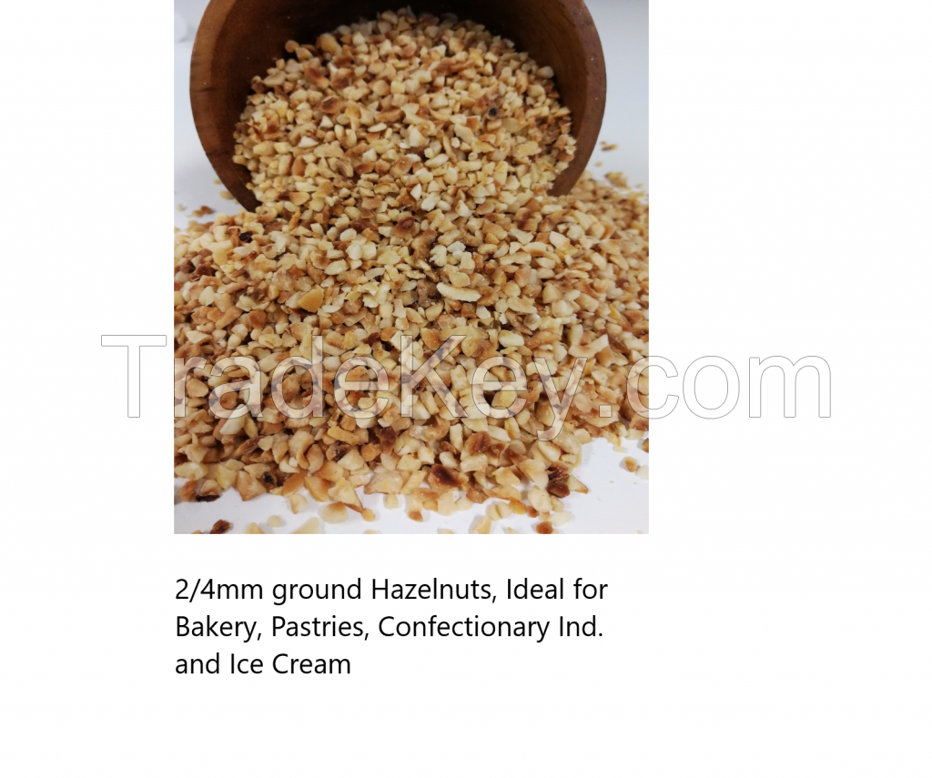 Ground Hazelnut Tonda Gentile Romana