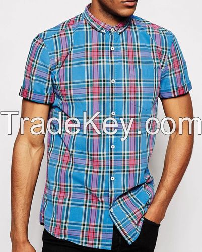 Acre-me Blue Red Flannel Shirts Wholesale