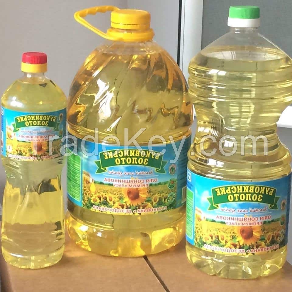 100% Pure Sunflower Oil for Sale, produced in Ukraine,HALAL certified 