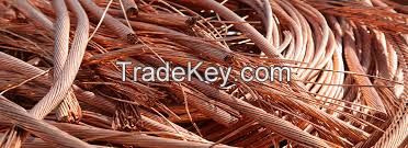 Copper WIRE SCRAP Copper millberryy 99.78% 