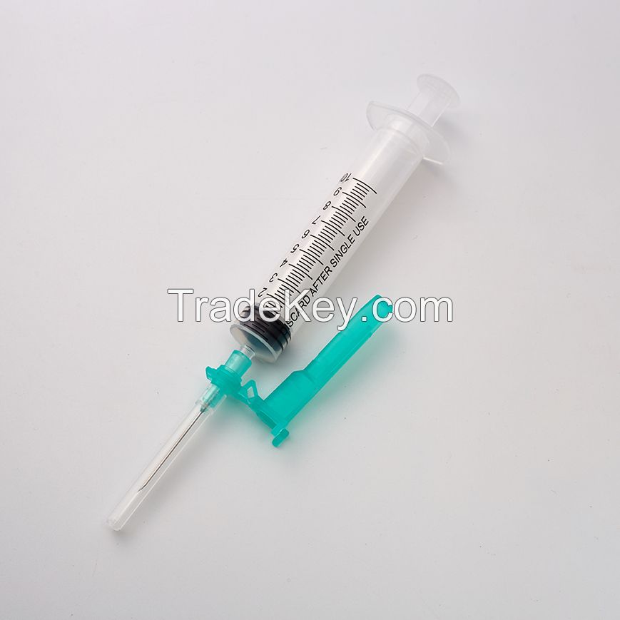  Disposable Syringe With Safety Needle