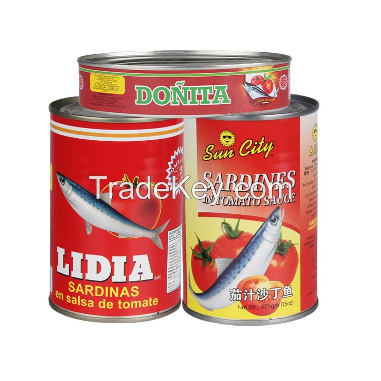 Canned Food Delicious Healthy In Vegetable Oil High Quality Canned Sardine Can Tin Fish