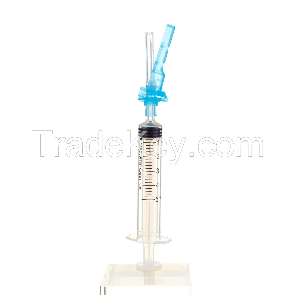  Disposable Syringe With Safety Needle