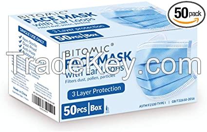 Disposable Face Mask, 50 pcs per Box