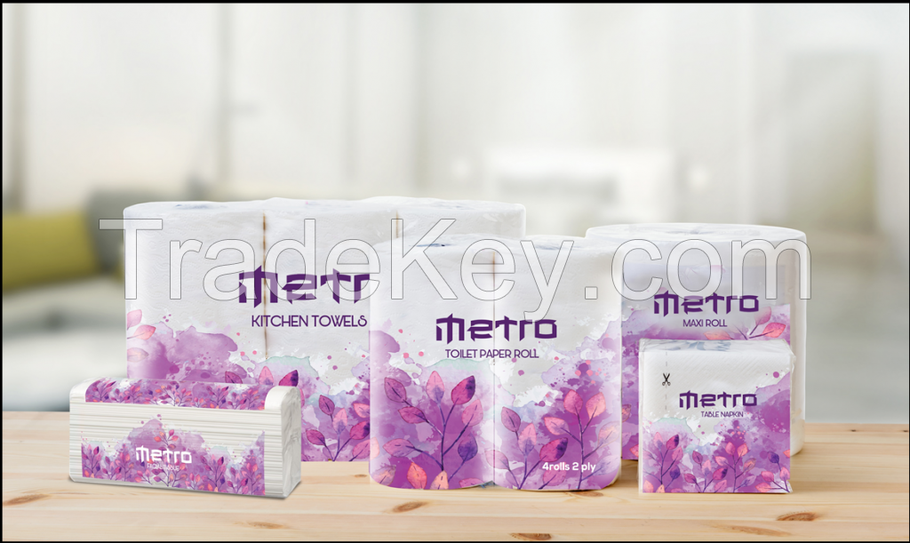 Metro Maxi Roll Twin pack