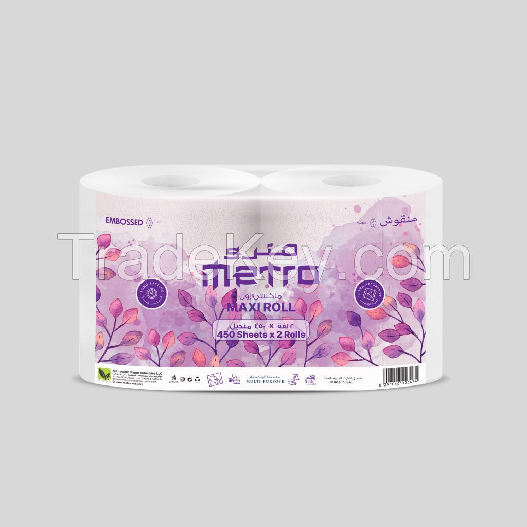 Metro Maxi Roll Twin pack