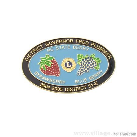 â€œSTRAWBERRY BULE BERRYâ€ Soft Enamel Badge