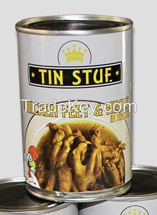 Chicken Feet And Necks 400g Canned