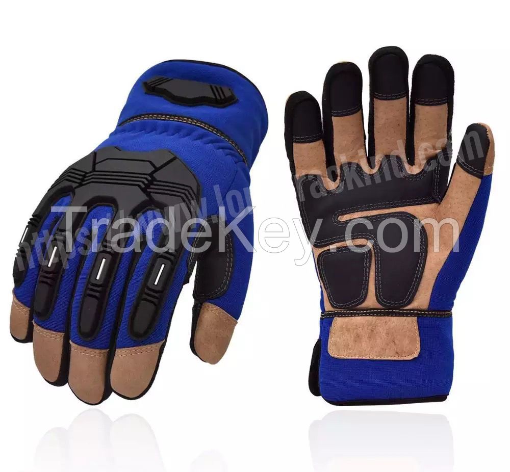 LEATHER SAFETY GLOVES