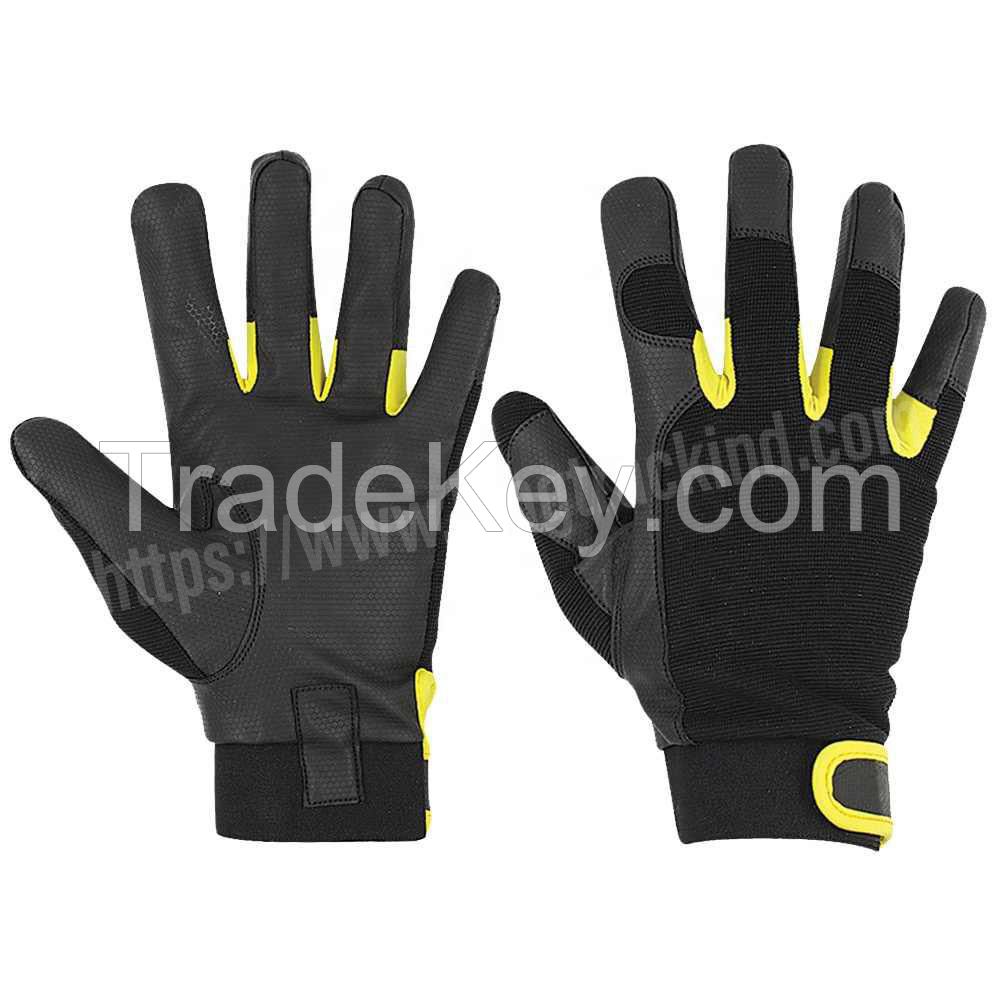 LEATHER SAFETY GLOVES