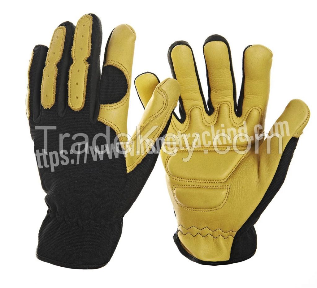 LEATHER SAFETY GLOVES