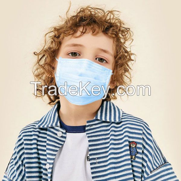Childrenâs 3 ply Disposable Face Mask