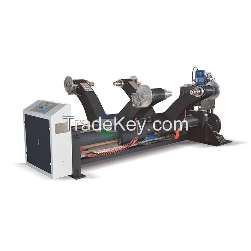 Corrugated Cardboard Production Line Hydraulic Shaftless Mill Roll Stand