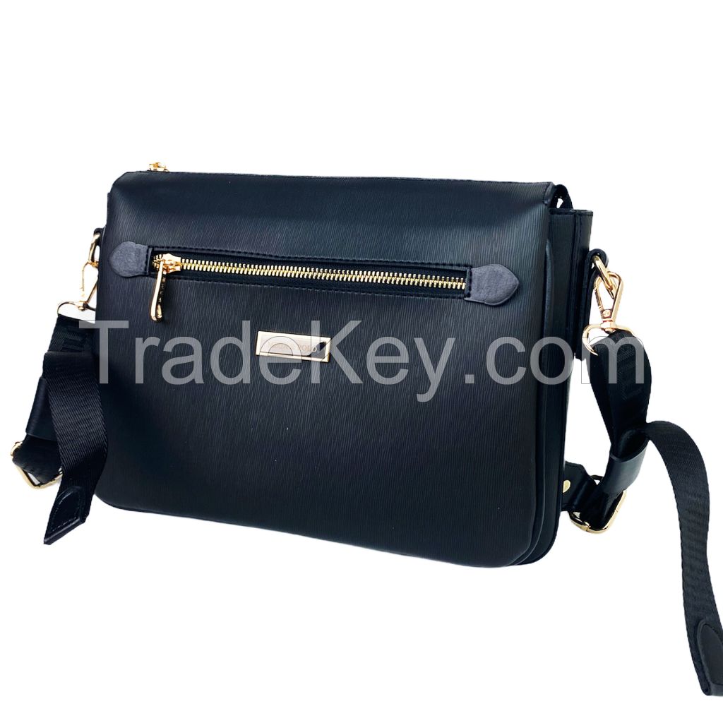 Women Handbag Shoulder Bag High Quality Textured Leather Crossbody Messenger Bag