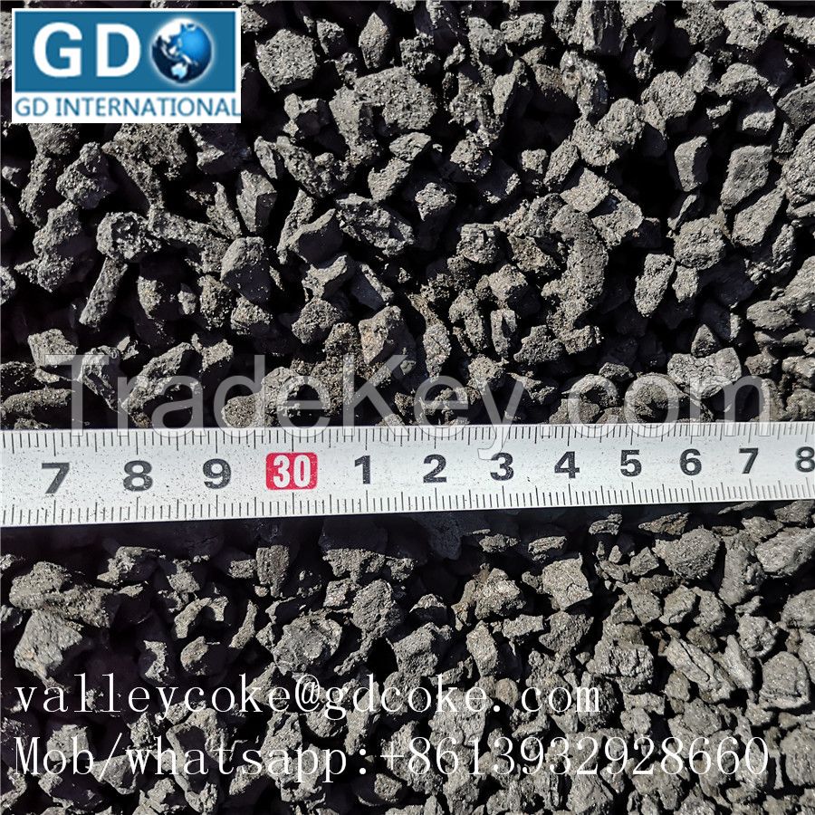 Low price semi coke / gas coke 6-18mm 10-30mm direct export from China manufacture