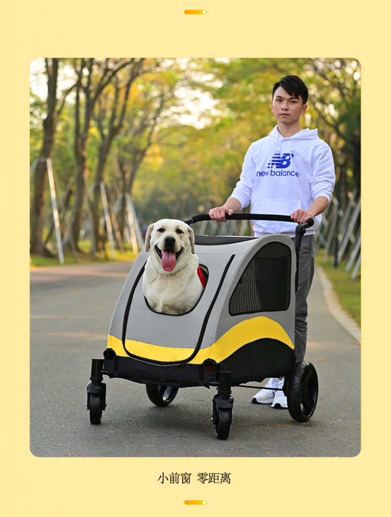 luxury pet stroller TP-CX-GDST12