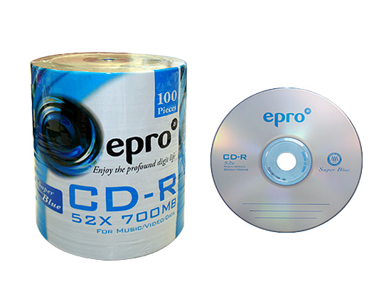 E-PRO CDR Super Blue CDR 52x 700mb