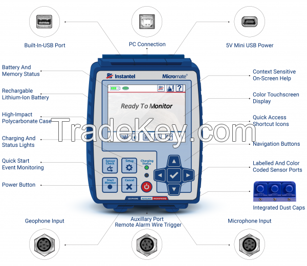 Instantel Micromate Seismograph