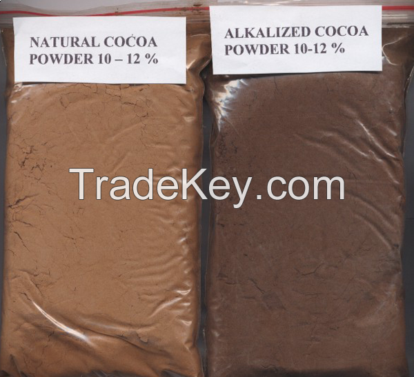 Dutch-process or alkalized cocoa powder