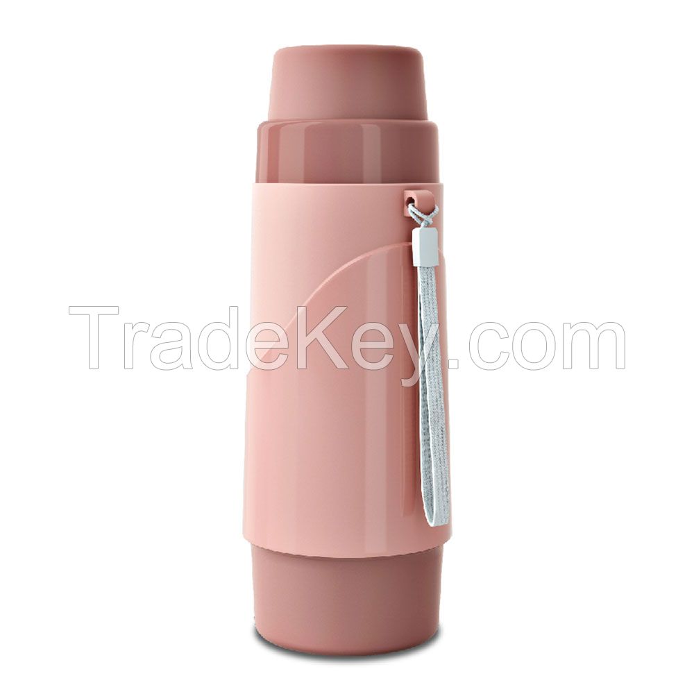 Travel Camping 450ml Water Tea Glass Refill Vacuum Flask Thermose