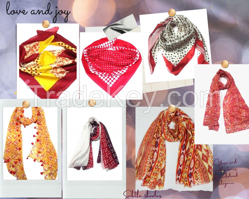Scarves,stoles,bags and fashion accessoies 