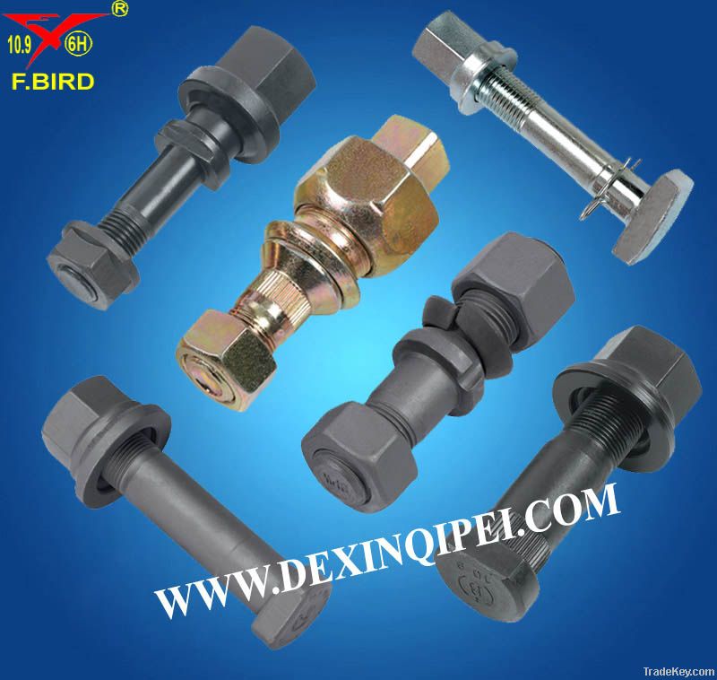 wheel bolt and nut for truck