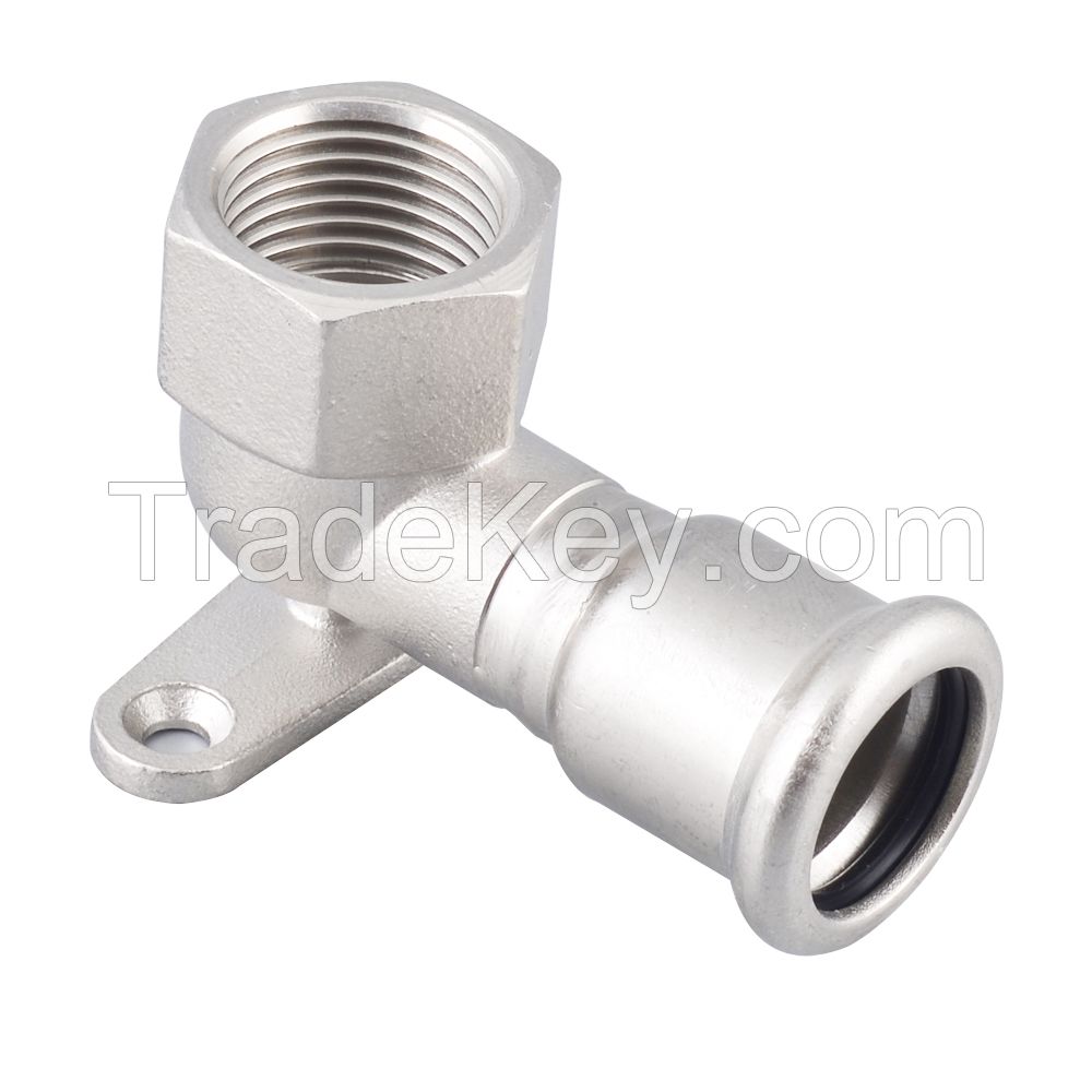 Stainless Steel Pipe Fitting Pedestal type internal thread elbow