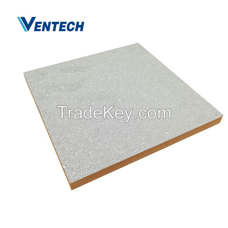 Phenolic insulation air duct panel for air ducting