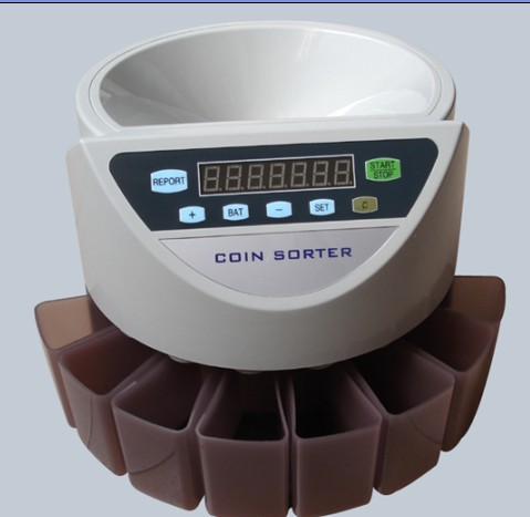 COIN COUNTER AND SORTER
