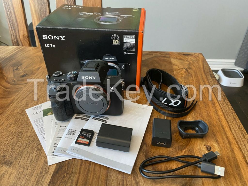 Original Soni A l p h a  A7 III 42 MP Digital SLR Camera -(Body Only)