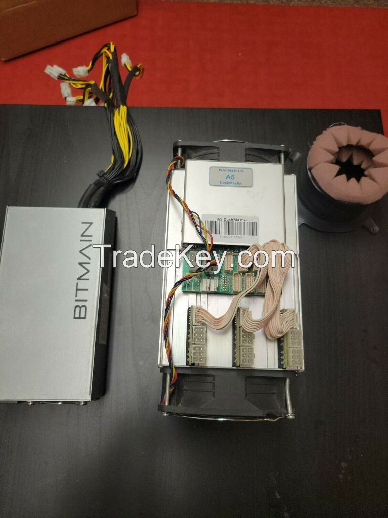 **OFFER** BRAND New Innosilicon A5 Dash Master +power supply and noise muffler.