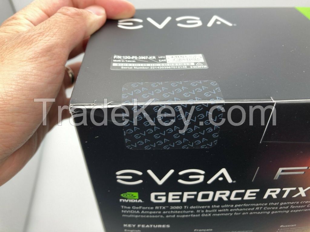 Ev-g-a nvi-di-a ge-f-or-ce r-t-x 3080 Ti FTW3 Ultra Gaming Graphics Card