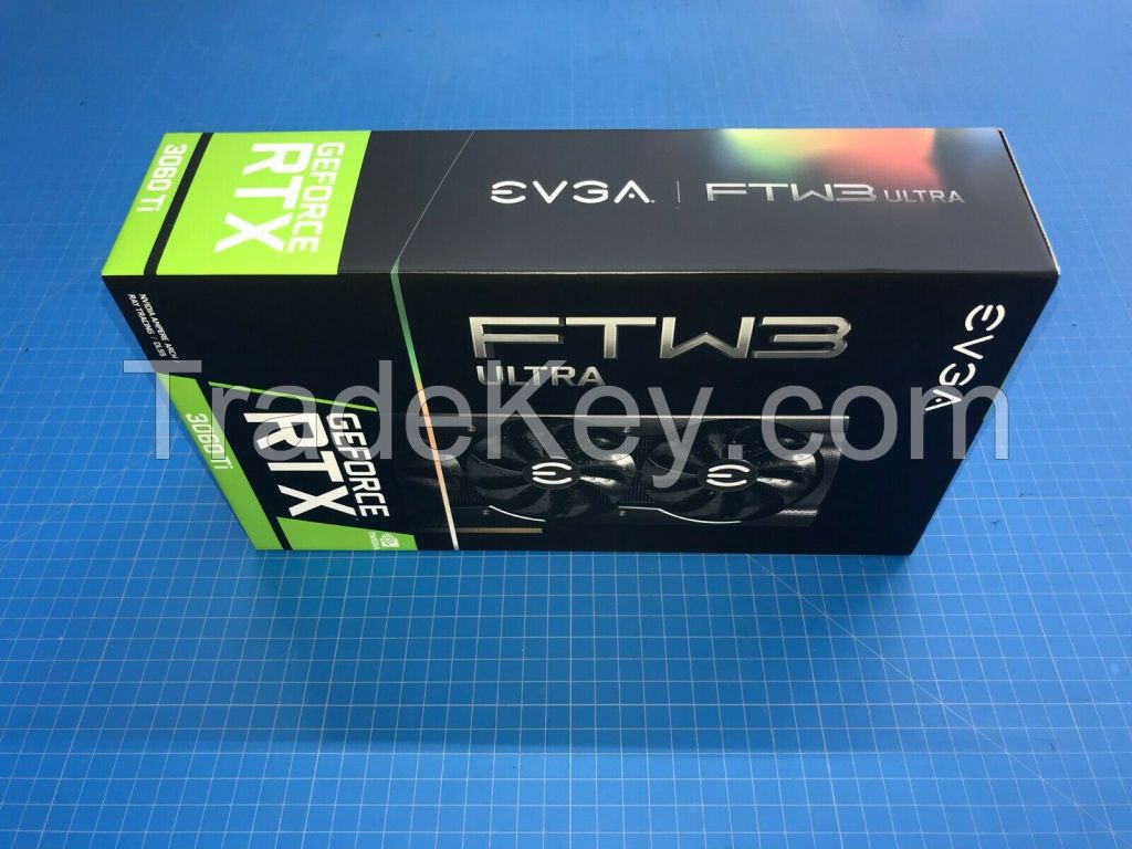 Ev-ga ge-fo-rce gtx 3060 ti FTW3 ULTRA GAMING 8GB Graphics Card GPU