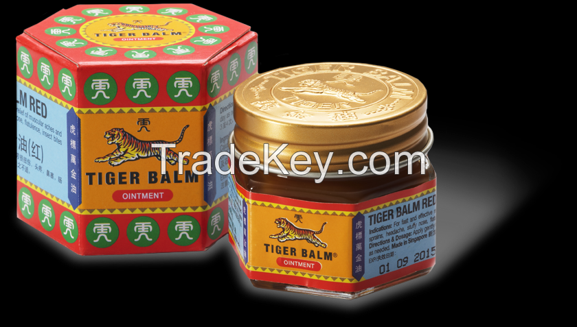 Tiger Balm(red & white) - Chinese herbal ointment