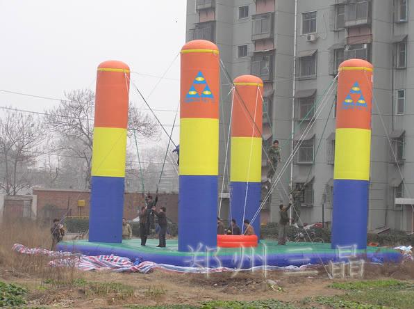 Inflatable bungee