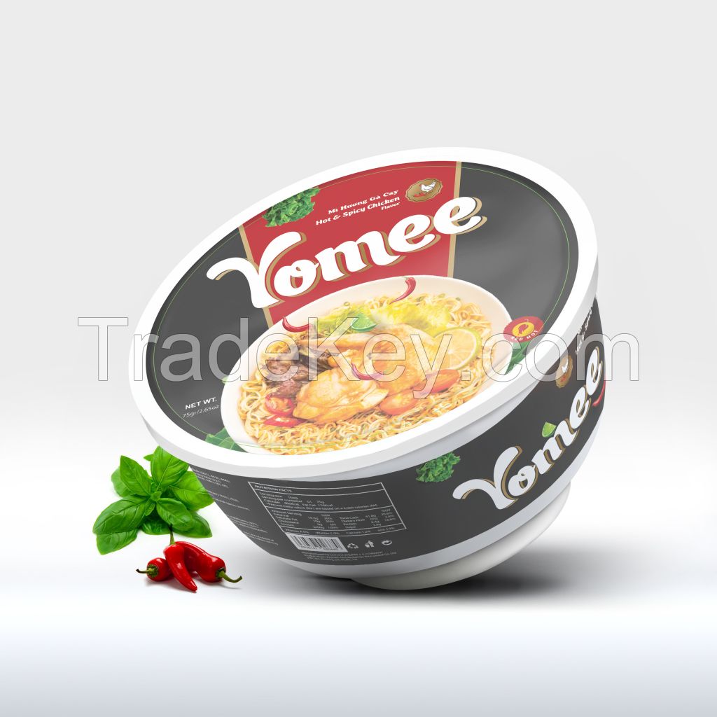 Instant Noodles Yomee Bowl 75g Good Price And Tasty