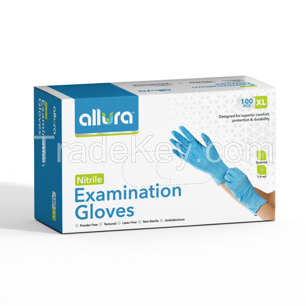 Examination gloves Nitrile Gloves and Latex Gloves