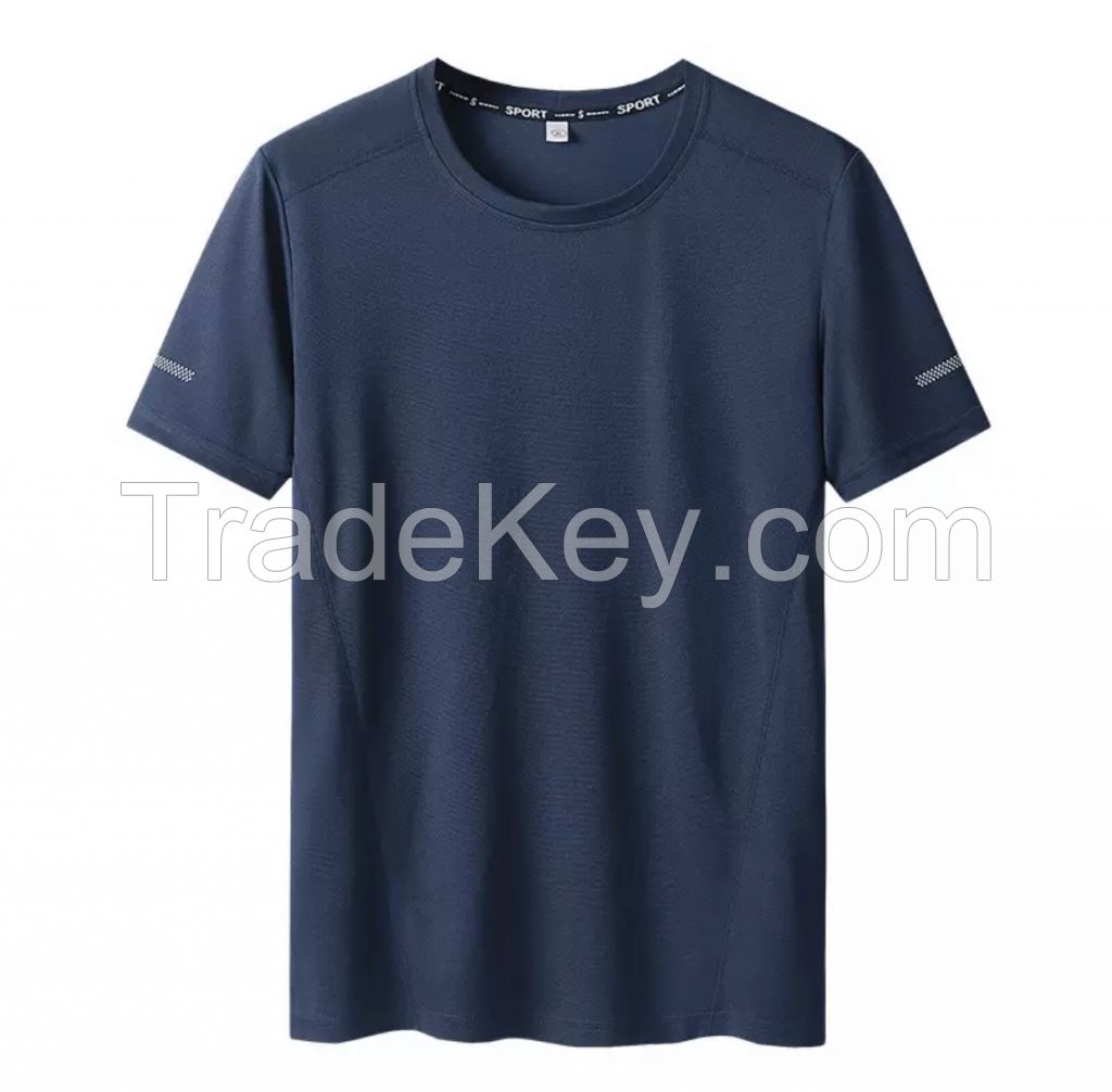 Men Round Neck T-Shirt Single Jersey 165 gsm