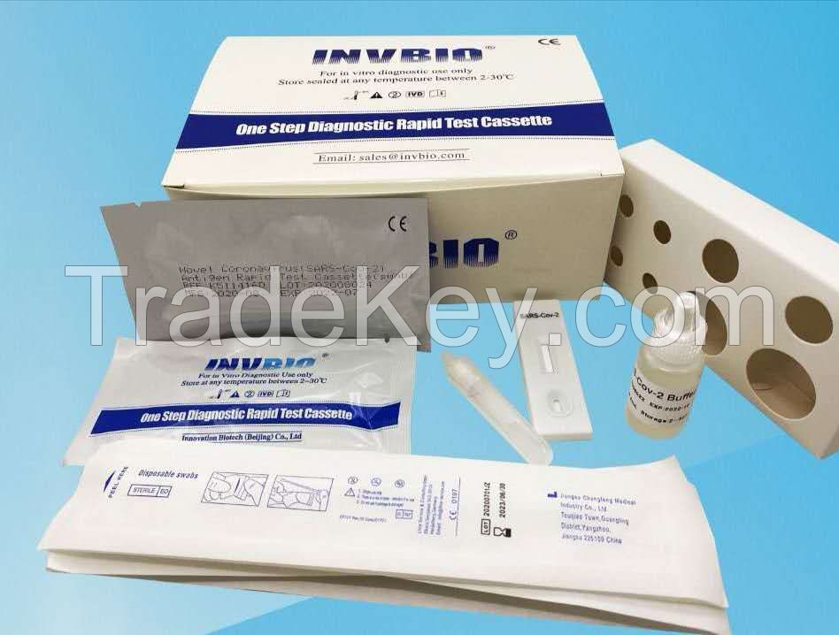 Best selling Coronavirus Antigen Ag Nasal swab rapid test kit