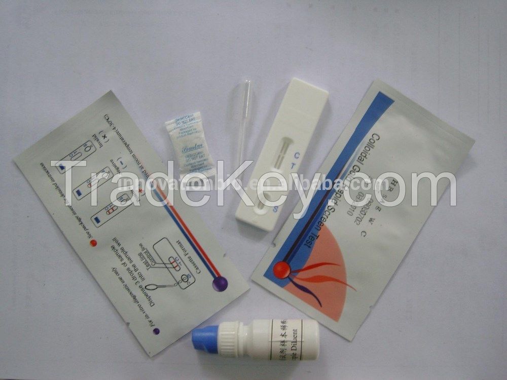 IVD one step HBsAg Rapid Test Card with CE certificate