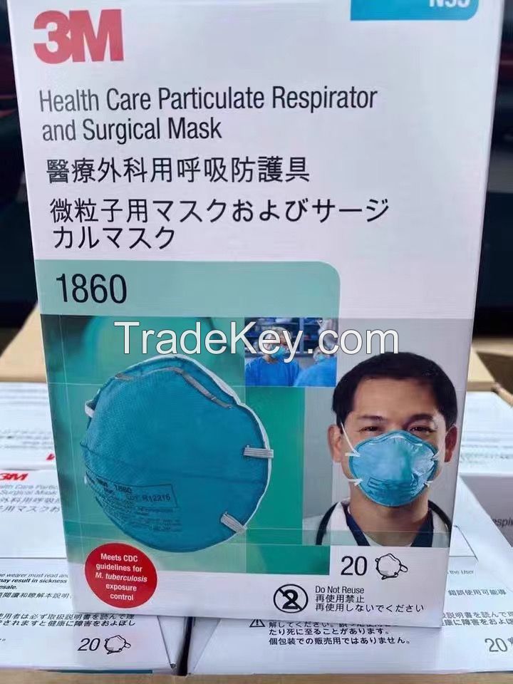 New 2021 3M N95 1860 Medical disposable face mask