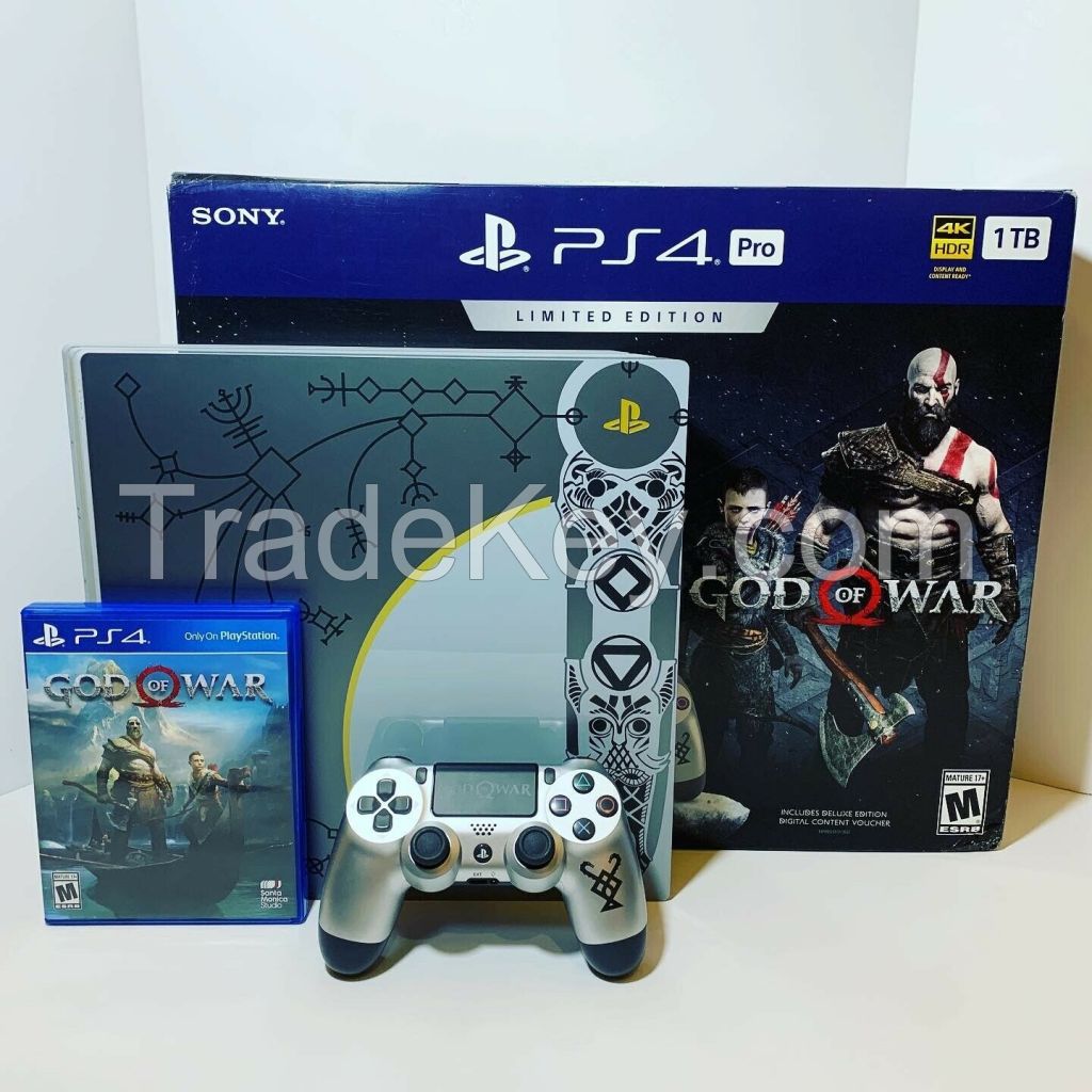 For Play Station 4 PS4 Pro God of War Limited Edition in Mint